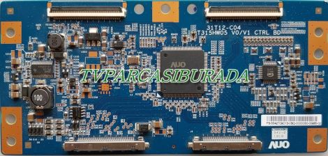 T315HW05 V0/V1 Ctrl BD, 31T12-C04, FS-5542T09C13, LG 37LE5300, AU Optronics, T CON Board, T370HW04 V.1