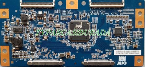 T315HW05 V0/V1 Ctrl BD, 31T12-C04, FT-5542T09C07, LG 37LE5300, AU Optronics, T CON Board, T370HW04 V.1