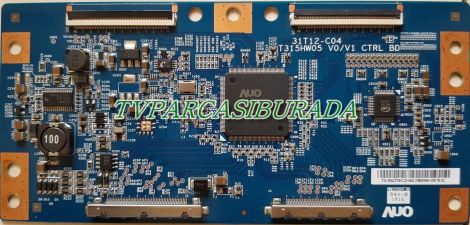 T315HW05 V0/V1 Ctrl BD, 31T12-C04, TX-5542T04C03, LG 37LE5300, AU Optronics, T CON Board, T370HW04 V.1