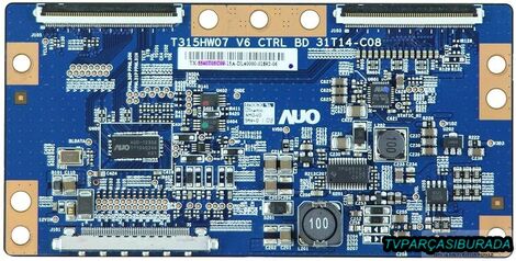 T315HW07 V6 CTRL BD, 31T14-C08, 5540T05C09 , Sony KDL-40EX500, T400HW04, T con Board