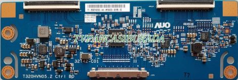 T320HVN05.2 Ctrl BD, 32T42-C01, TT-5532T42C03, Philips 32PFK4309-12, AU Optronics, T CON Board, TPT315B5-HVN03