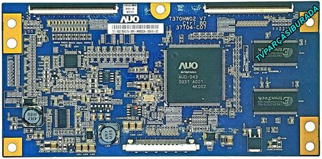 T370HW02 V7 Ctrl BD , 37T04-C07 , 5537T04C15 , Beko F34 504B FHD ECO T Con Board 