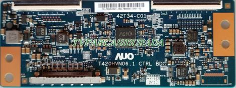 T420HVN06.1 Ctrl BD, 42T34-C01, TS-5550T23C01, LG 42LB580N-ZM, AU Optronics, T CON Board, HC420DUN-VAH52-51