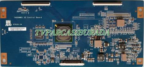 T420HW01 V2 Control Board, 07A33-1A, TX-5542T02008, Philips 42PFL5603D/12, AU Optronics, T CON Board, T420HW01 V.2