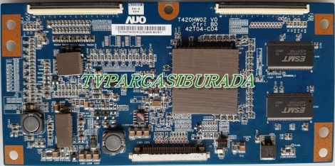 T420HW02 V0 Ctrl BD, 42T04-C04, TX-5542T04C03, LG 42LG5000, AU Optronics, T CON Board, T420HW02 V.0