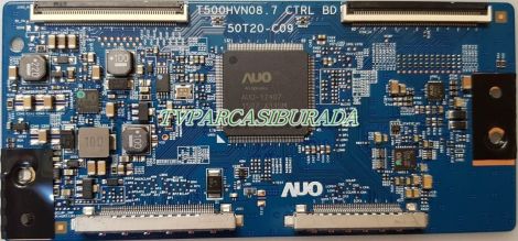 T500HVN08.7 Ctrl BD, 50T20-C09, UZ-5550T20C17, Philips 50PFK6510/12, AU Optronics, T CON Board, TPT500J-HVN08.A