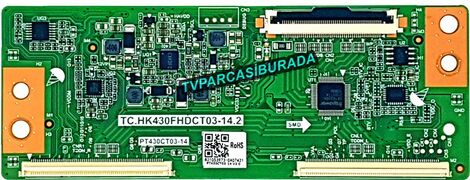 TC.HK430FHDCT03-14.2 , PT430CT03-14 , SEG 43SBF715 T-Con Board , VES430UNDH-N1