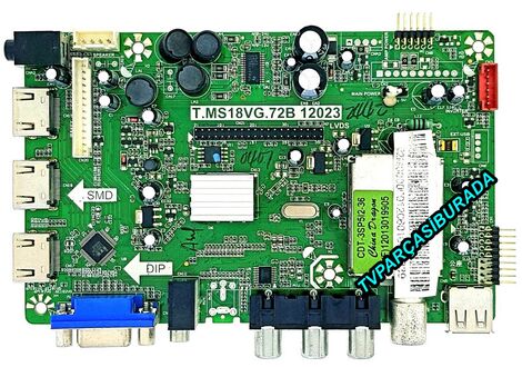 T.MS18VG.72B 12023 , T.MS18VG.72B , SABA 32UZ9090 Main Board , HK315WLEDM-AH05H , V320BJ2-P01