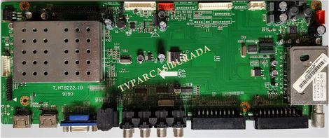 T.MT8222.1B 9193, 9193, Y.M ANAKART MT.MT 8222.1B MNL, Sunny SN040LM8-T1, Main Board, Ana Kart, LTA400HA07