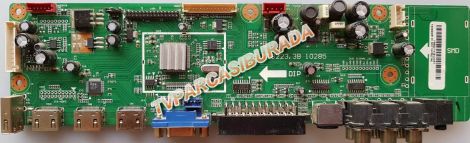 AXEN AX032L-T2M Main Board , T.MT8223.3B , 10285 , T.MT8223.3B 10285 , Y.M ANAKART MT. 8223 TUNERSİZ MNL , LTA320AP06