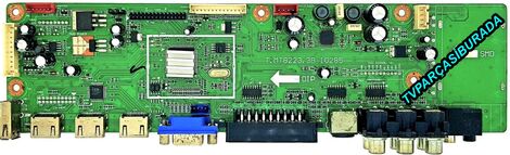 T.MT8223.3B 10285 , Y.M ANAKART MT. 8223 TUNERSİZ MNL , Axen AX032LM23-T2M , Main Board , LC320WXN-SCB1