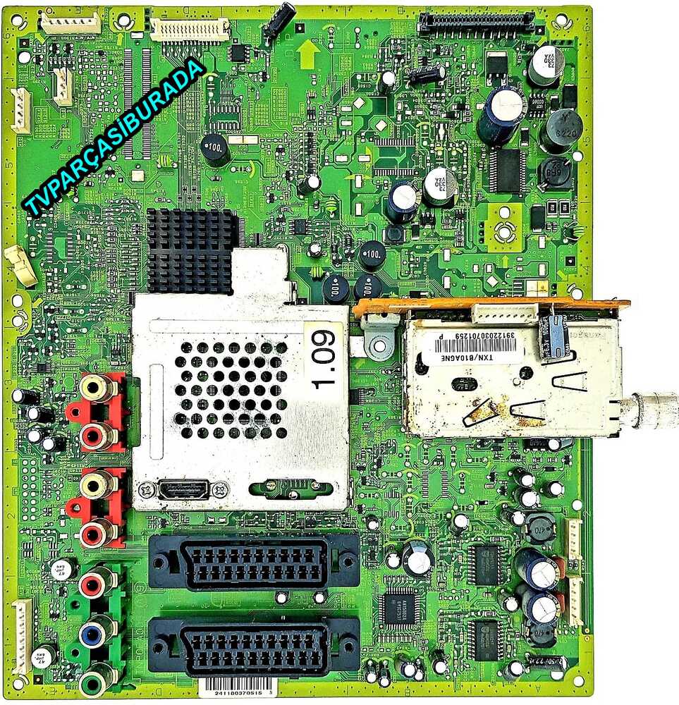 Viskeus Garantie bureau TNP0EA009 A9 , TXN/A10A , Panasonic TX-32LE7F , Main Board , LTA320WT-L15