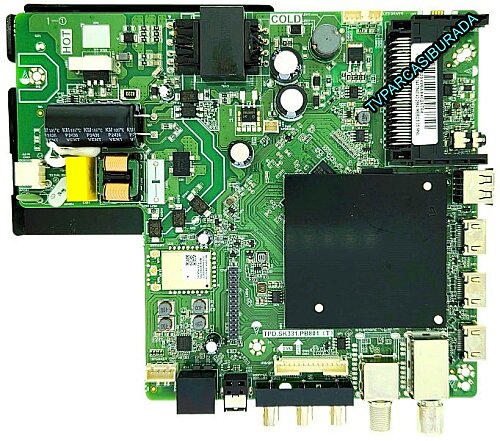 TPD.SK331.PB801 , 14AT543 , Sunny SN43DAL540-0276 , Main Board , PT430CT05-1C-3 - 1
