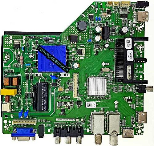 Beko B43L 5845 4B Main Board , TP.MS3663S.PB801 , TUHBCZ , SGPAOZ , 2GTBCZ , BOEI430WU1-H - 1
