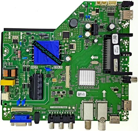 TP.MS3663S.PB801, TUHBCZ, Beko B43L 5845 4B, Main Board, BOEI430WU1-H