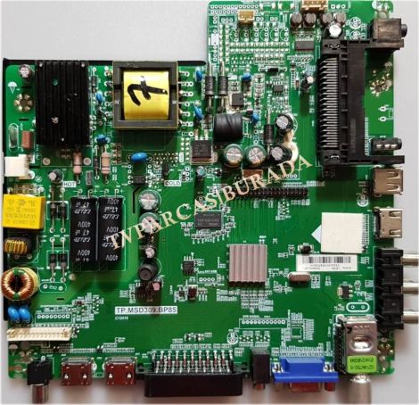 TP.MSD309.BP85, Blaupunkt B32L148THD, Main Board, Ana Kart, LSC320AN02