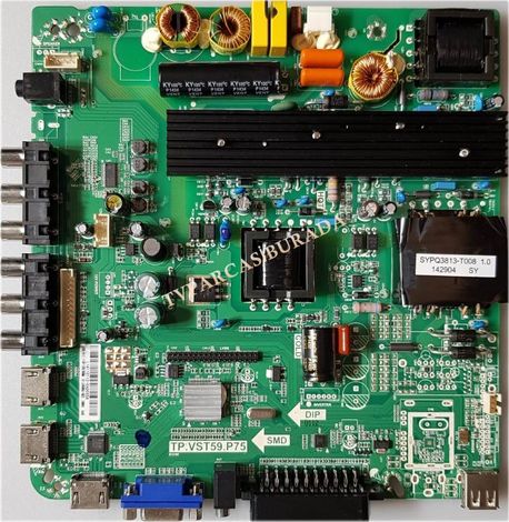 Axen AX049LD5851-ATFM Main Board , TP.VST59.P75 , L14110112-0A00558 , LG LC490DUJ-SGE3 , KM049DLDLF