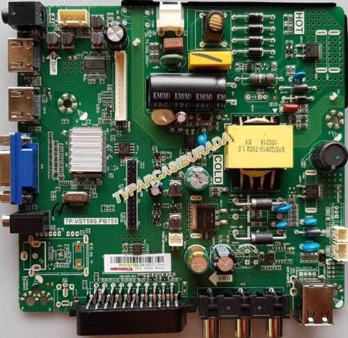 TP.VST59S.PB755 , K15121392 , VH32H147G03LTY , Awox 3282 , Main Board , Ana Kart , KM0320LDRH112 - 1