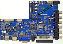 WOON - TVE.MSV59.2 , Ver1.1 , Woon WN185LDMSV59-V1M , Main Board , Ana Kart , LM185WH2-TLA1