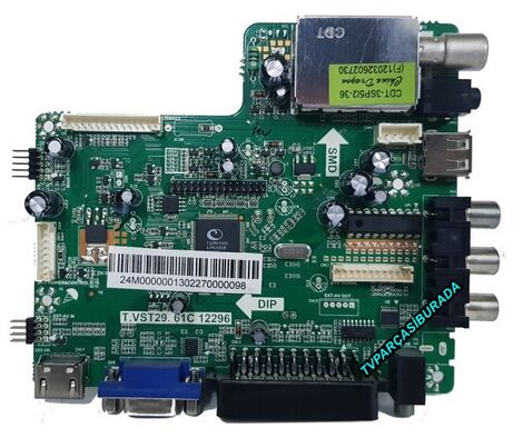 Sanyo LE56S12FA Main Board , T.VST29.61C 12296 , LM215DA-T03 , HK215WLEDM DH41N