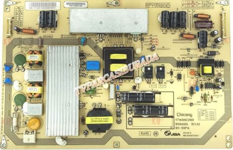 V71A00022900, N11-150P1A, N150A001L, REV:02, TOSHIBA 40TL933, Power Board, Besleme, LTA400HV0