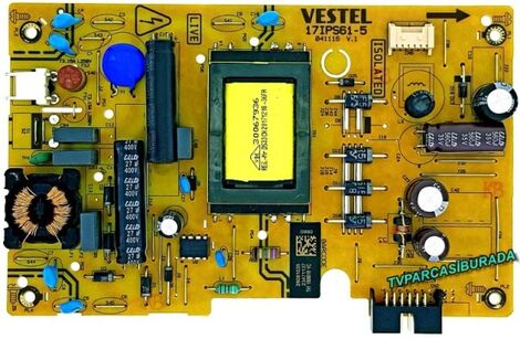 VESTEL 22FA5100 POWER BOARD , 17IPS61-5 , 23471137 , VES 315UNVX-2D-N01