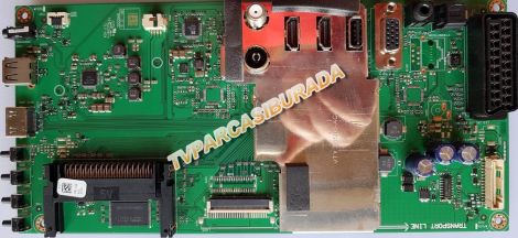 Arçelik A48 6060 Main Board , VTY190R-6 , PRLGZZ , LSC480HN03-A02, 057D48-A74