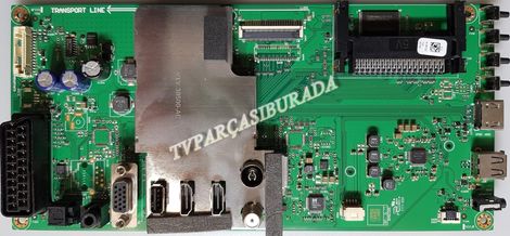 VTY190R-6, R1B1ZZ, Arçelik AL40L531, Main Board, Ana Kart, 057D40A89