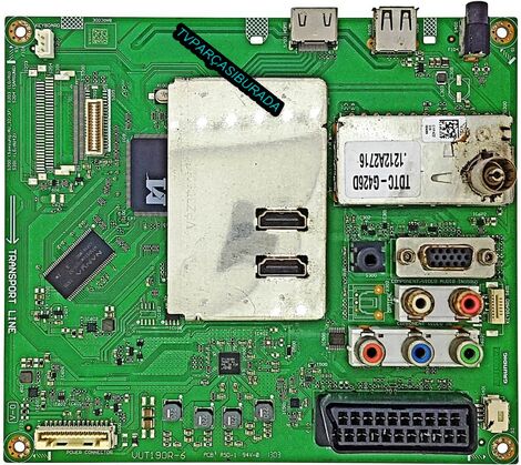 VUT190R-6, CYF4ZZ, Arçelik A32-LEM-OBU, Main Board, MT3151A 5-1