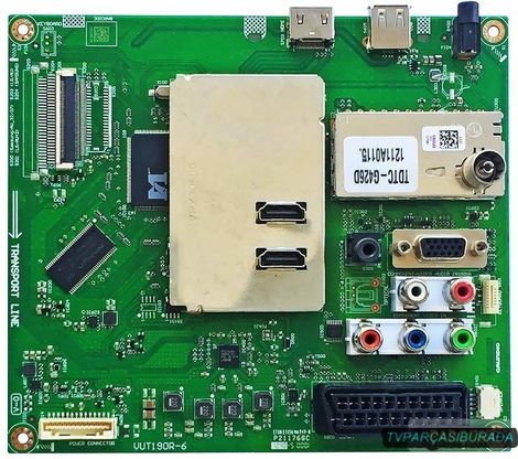 Arçelik A42-LCK-2BU Main Board , VUT190R-5 , LAGLZZ , LC420WUN-SCB1