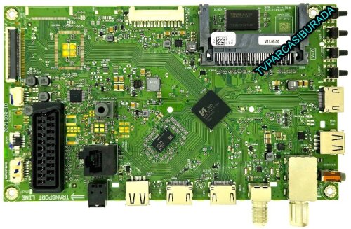 YE9ADZ , ZG7190R-10 , Grundig 40 VLE 6830 BP , Main Board , LCS400HN02-804 , 057D40C07U - 1