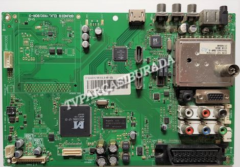 YKK190R-3, BXX 2ZZ, BXX2ZZ, Arçelik F82-504B 3HD ECO, Main Board, Ana Kart, T315XW02 V.R