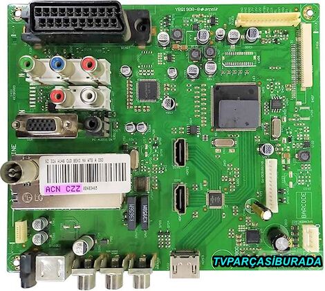 YRQ190R-8 , ACN CZZ , Arçelik Tv 82 203 3HD , Main Board , T315XW03 , AU Optronics