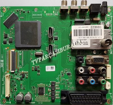 YTD190R-7, CE6EZZ, Grundig GR37-102 FHD, Main Board, Ana Kart, LC370WUN-SCC1