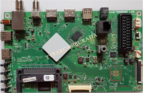 ZG7190R-10, UV6JZZ, Arçelik A49L 6750 5B, Main Board, Ana Kart, LSC490HN02-S02