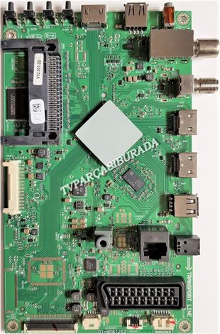 ZG7190R-10, X57ACZ, X67ACZ, Arçelik A43L 6760 5W, Main Board, Ana Kart, 057D43-C31, LC430DUY-SHA1