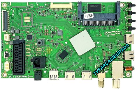 Grundig 43 CLE 6645 AL Main Board , ZG7190R-9 , S2XDZZ , LC430DUY-SHA1 ,