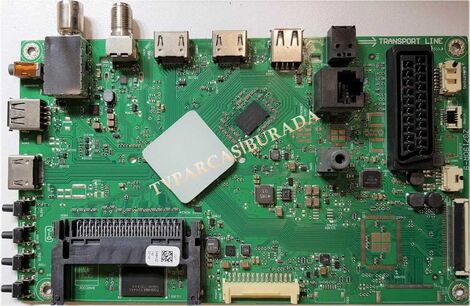 ZG7190R-9 , S5BFZZ , Beko B49L 6652 SB Main Board , LSC490HN02-H02 , 057d49-b98
