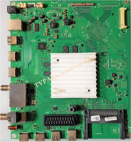ZGF190R-4 , RFRAZZ , Beko B49L 8752 5S , Main Board , LSC490FN02-G01