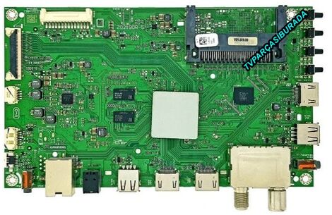 W84JZZ , Z02190R-5 , Grundıg 43 CLX 7820BP , Main Board , LC430EGY-SKM3 , 057T43-C47 - 1