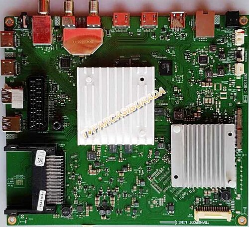 Grundig 49VLX 8600 BP Main Board ,ZKR190R-3 , PMC8ZZ , LC490EQY-SHM1 - 1