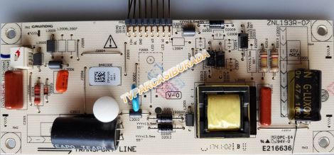 Grundig 43VLE6565 BL Led Driver Board , ZNL193R-07 , ZPU120 , ZPU125 , T430HWN01.3