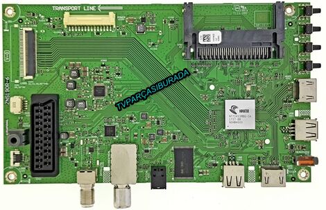 ZNS190R-6, K8CBZZ, Beko B43L 5531 4W2, Main Board, Ana Kart, LC430DUY-SHA1