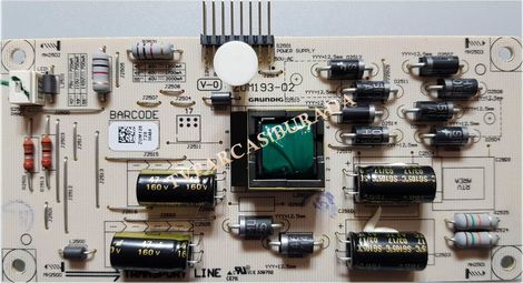 ZUM193-02, ZUM120, Grundig 40VLX7730 SP, Led Driver Board, LSC400FN05-803