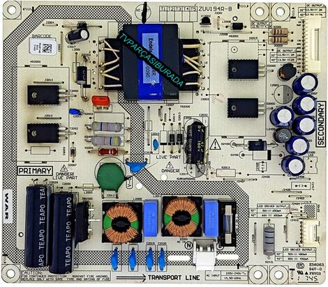 ZUV194R-8, WAR140, Altus AL43L 6725 4B, Power Board, LDL430FY-LD0-70E