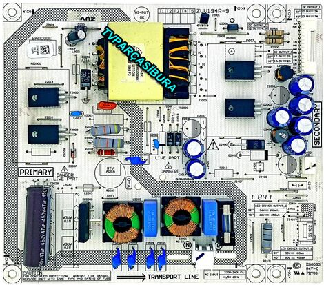 ZUV194R-9, ZUV140, Arçelik A32L6850 5B, Power Board, HV320WHB-N55