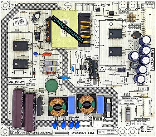 ZUV194R-9, ZWT140, Beko B40L 5745 4B, Power Board , Besleme, RDL400FY-QD0-700 - 2