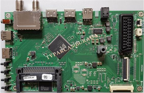 Grundig 40 CLE 5745AN Main Board , ZWU190R-5 , W37ADZ , LSC400HN02-804